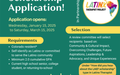 Latinx Therapist Project Latin American Educational Foundational Scholarship